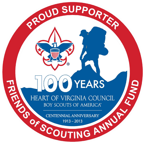 Proud Friends of Scouting Supporter
