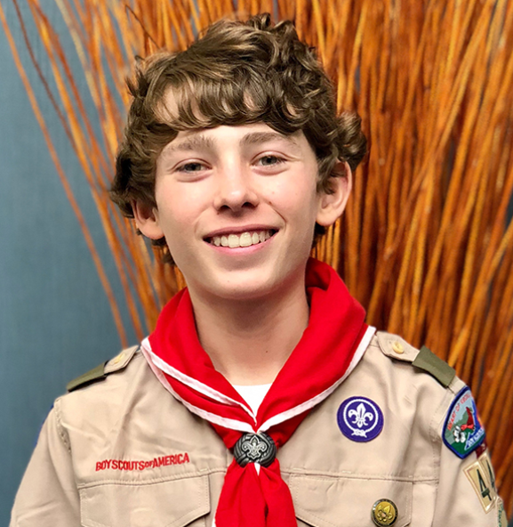 Local Scout Earns