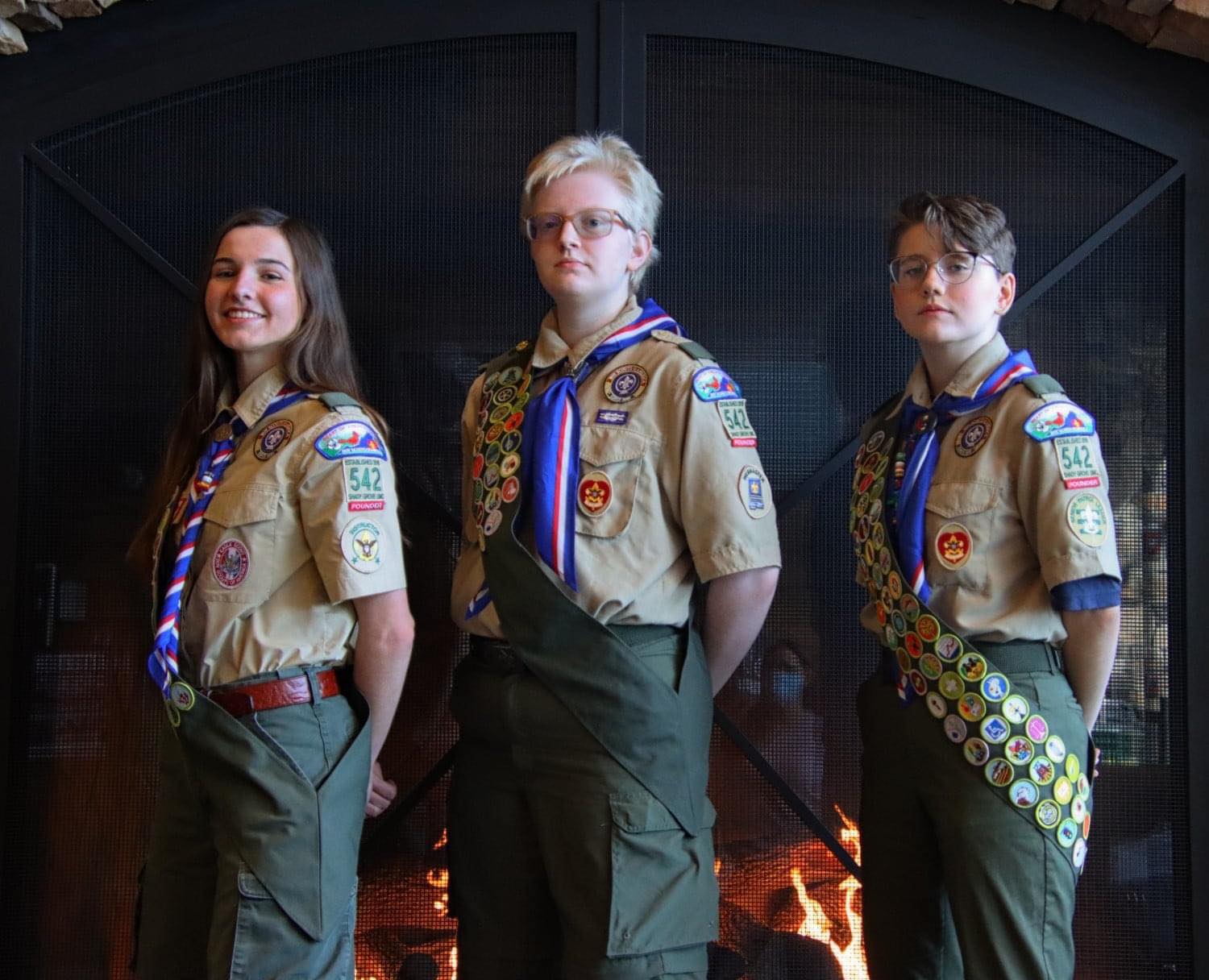 Inaugural Class of Female Eagle Scouts