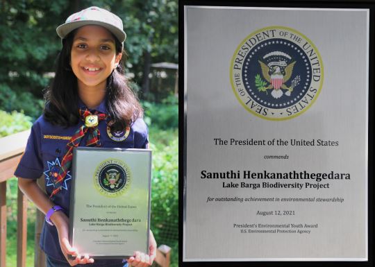 President's Environmental Youth Award