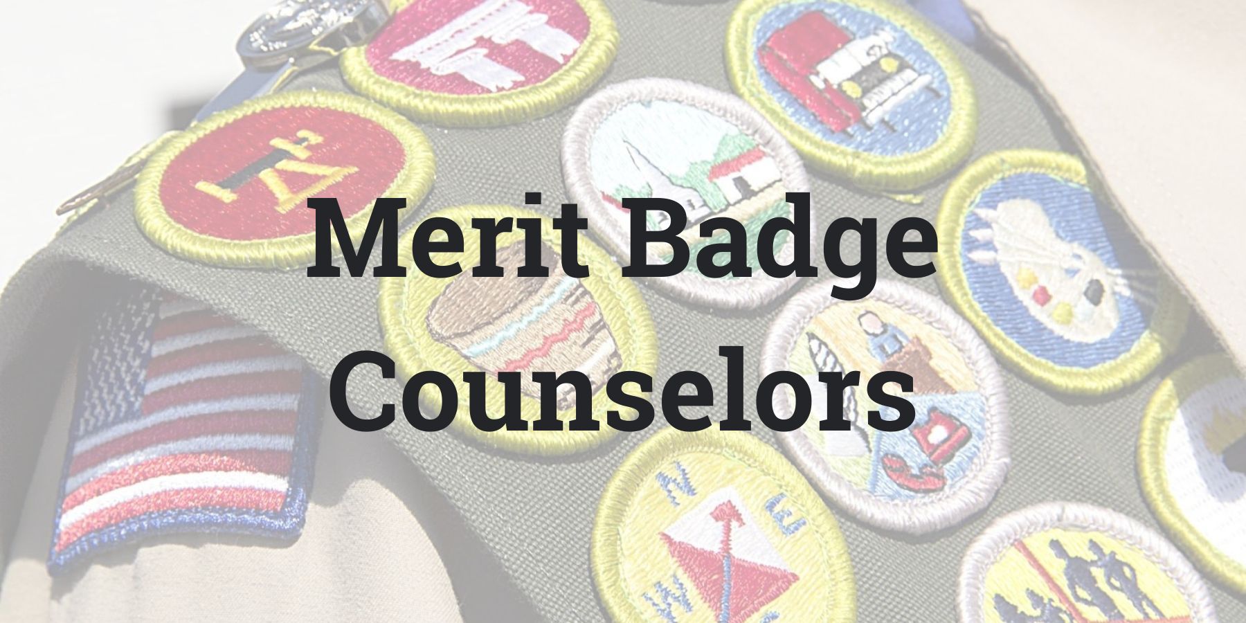 Merit Badge Counselors
