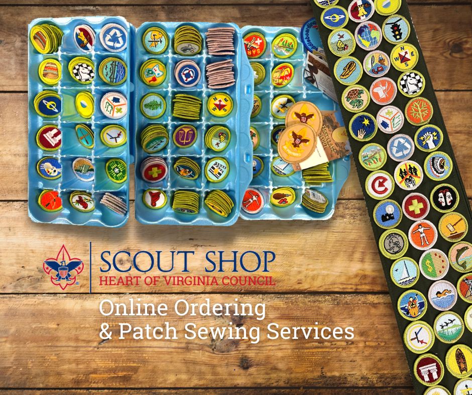 Scout Shop Patches and Online Ordering