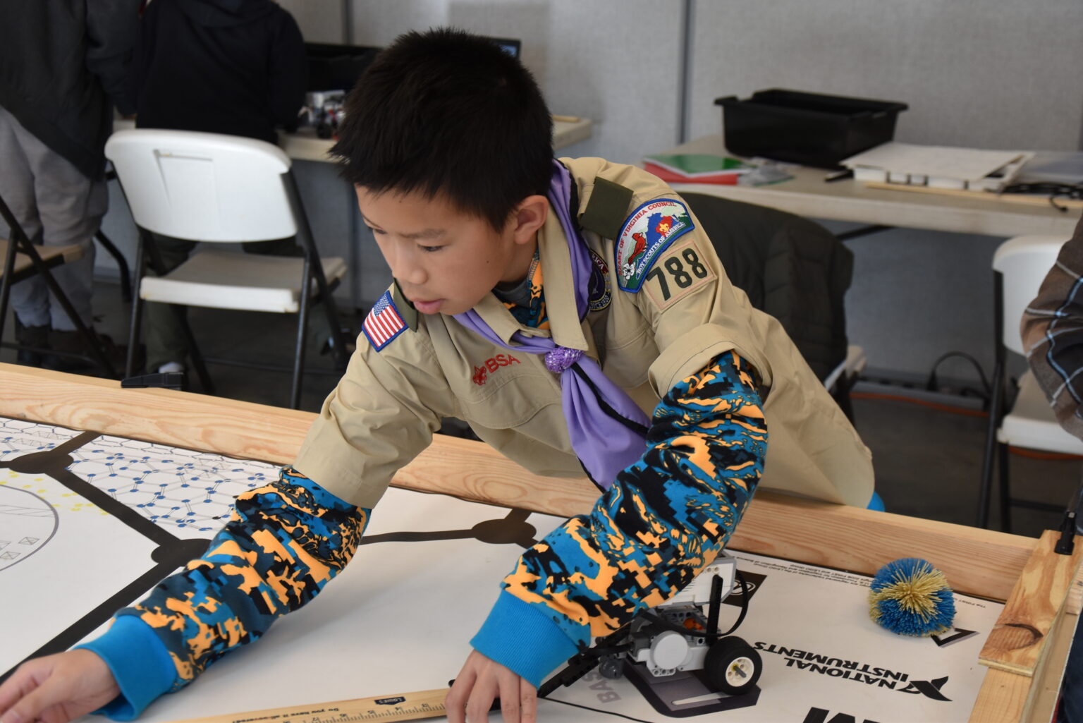 Area Scouts Innovate with LEGO