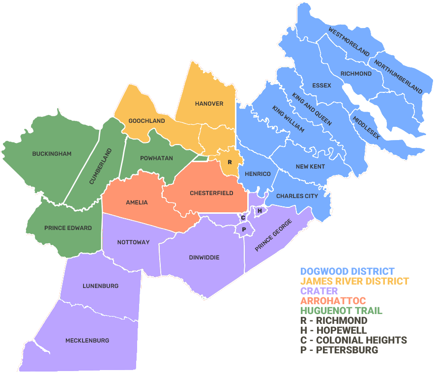 Community - HOVC District Map