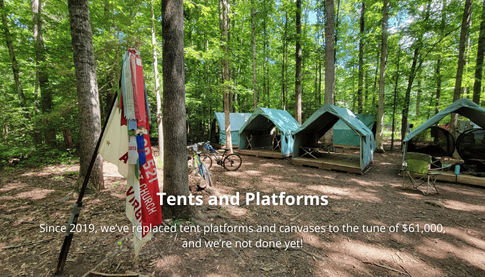 Master Plan - Tents and Platforms