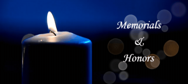 Memorials and Honors