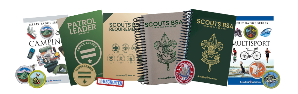 Troop HQ Patches Books