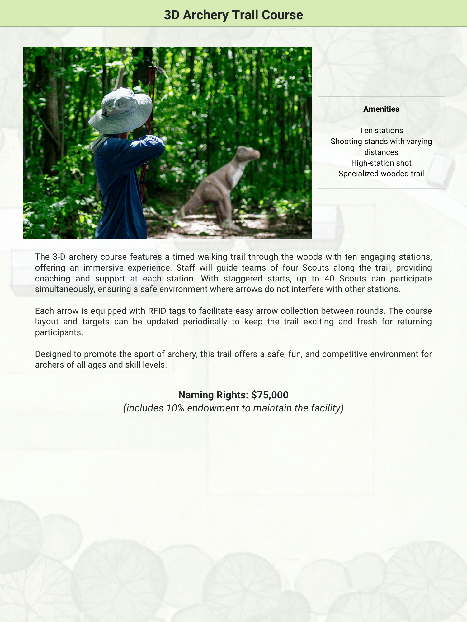 3D Archery Trail Course