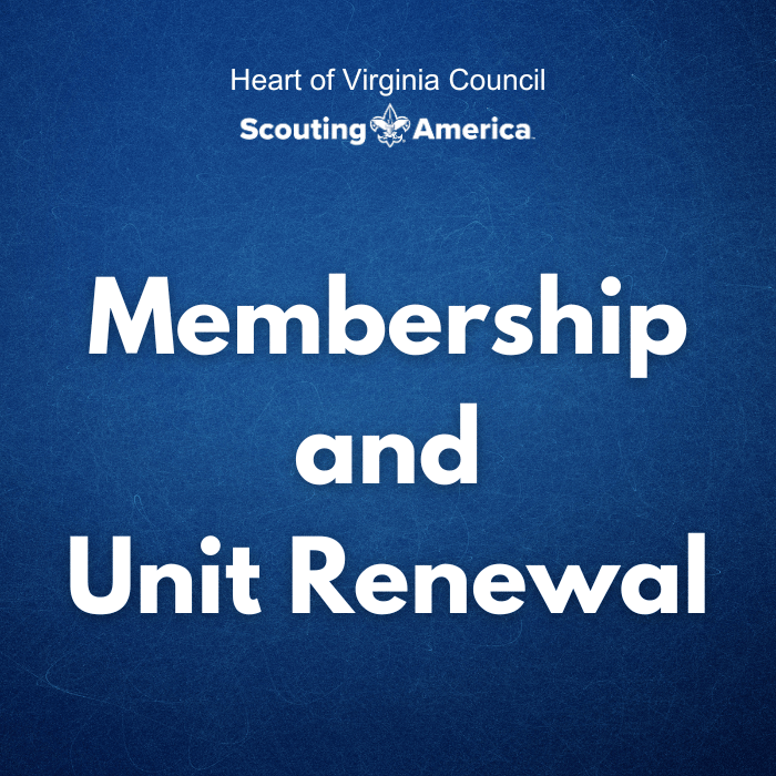 Membership and Unit Renewal