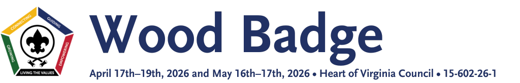 Spring 2026 Wood Badge Header
