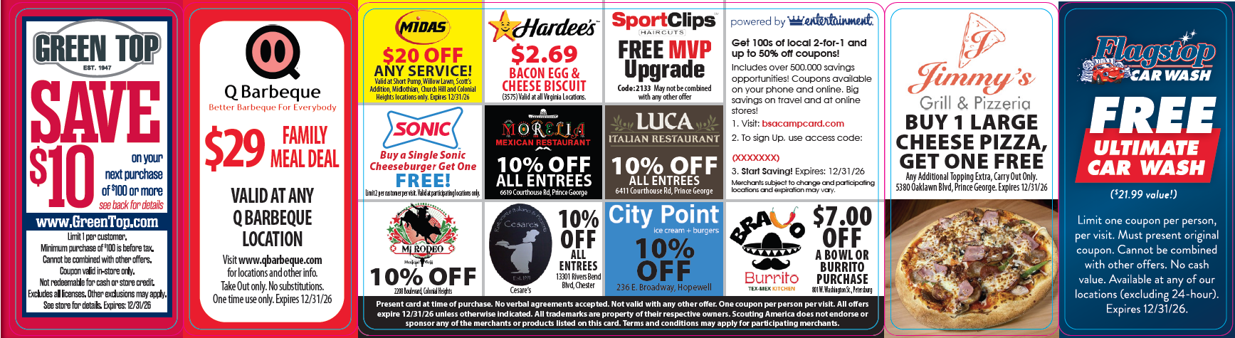 2026 Camp Cards Crater back 2026 Camp Cards Crater back