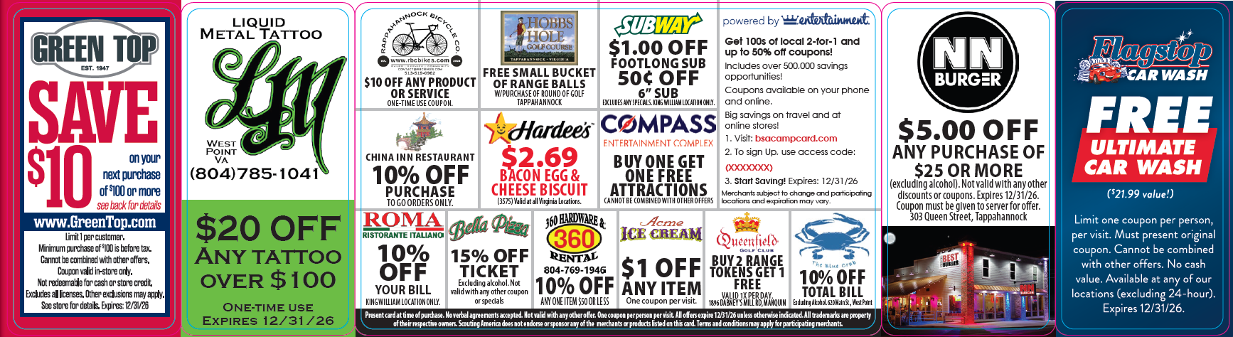 2026 Camp Cards NNK back