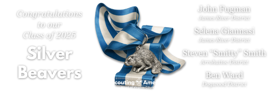 2025 Class of Silver Beavers transparent wide