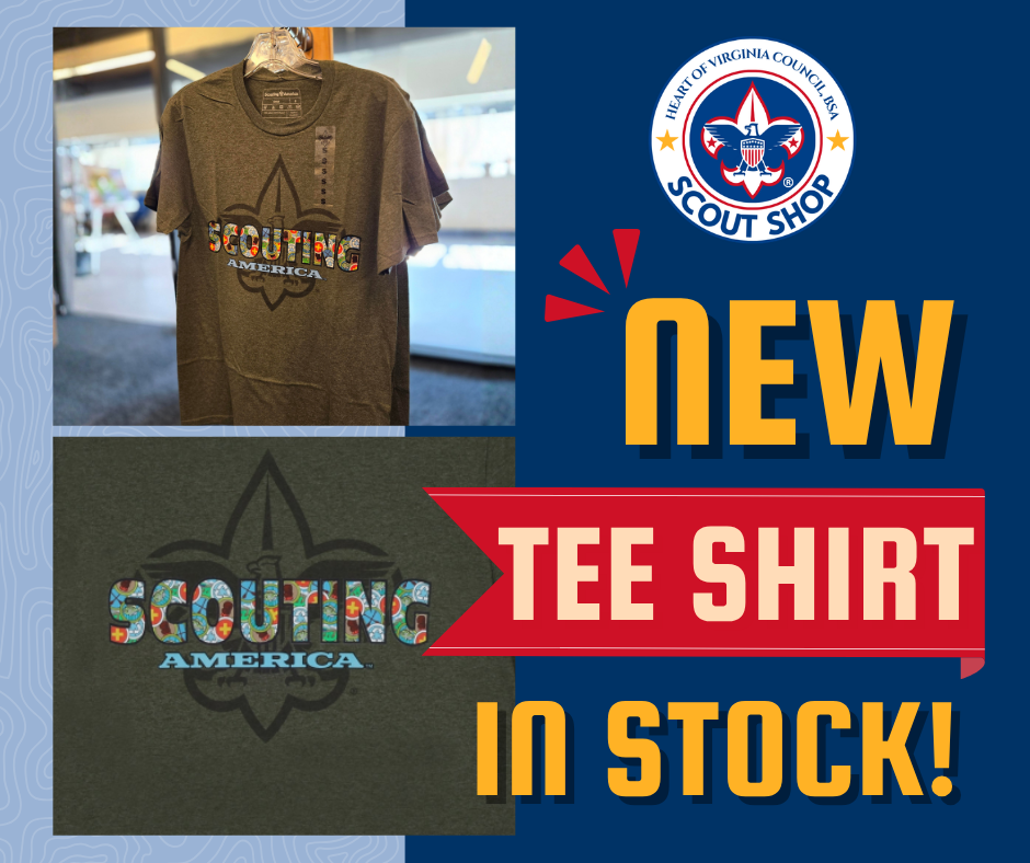 2026 March Scout Shop Merit Badge Tee Shirt