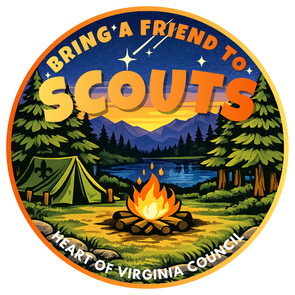 Bring A Friend To Scouts Week patch